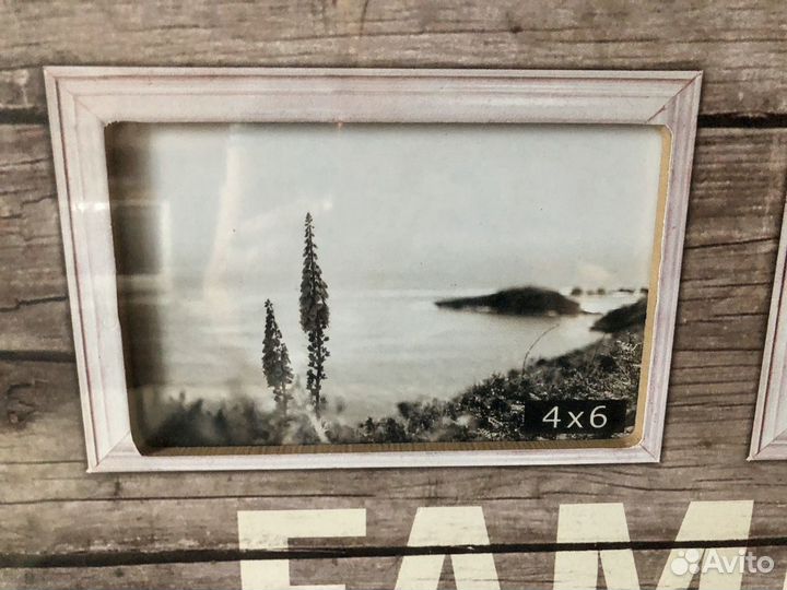 Рамка для фотографий с надписью 40Х40см