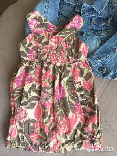 Комплект вещей на девочку 86 92см