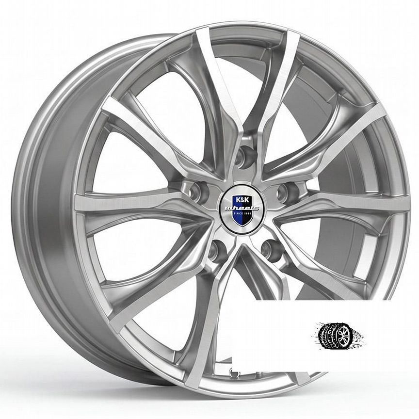 Литые диски K&K 7.5×R17 5×114.3
