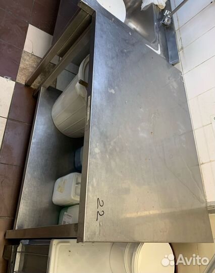 Стол из нержавейки бу 100/70 см