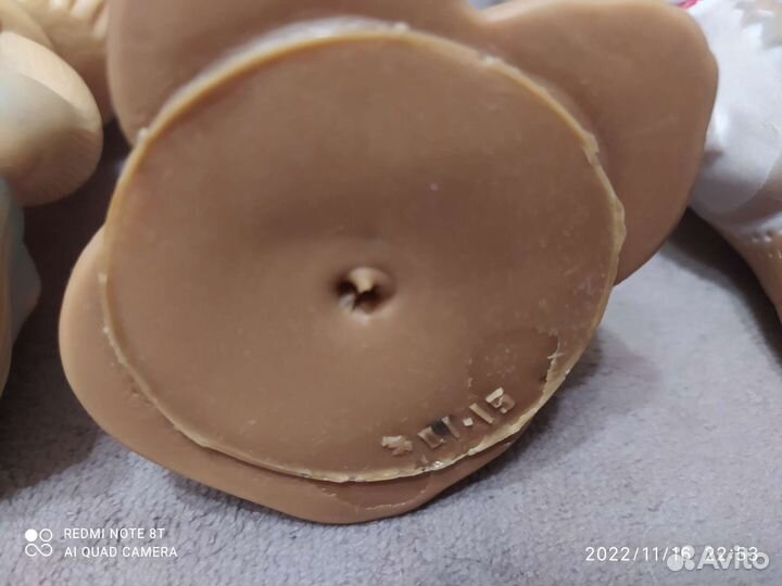 Резиновые игрушки пищалки СССР