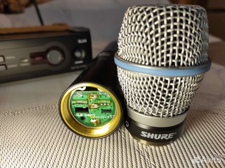 Микрофон Shure Beta 87a, SLX 24 оригинал