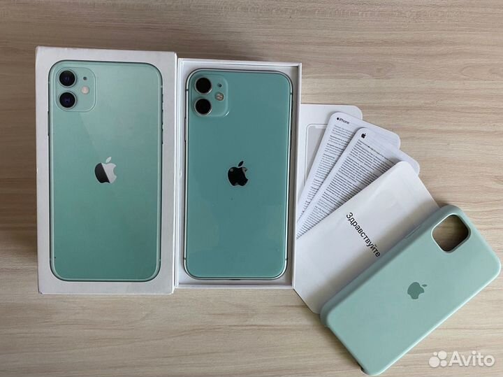 iPhone 11 128 gb (акб 90 sim)