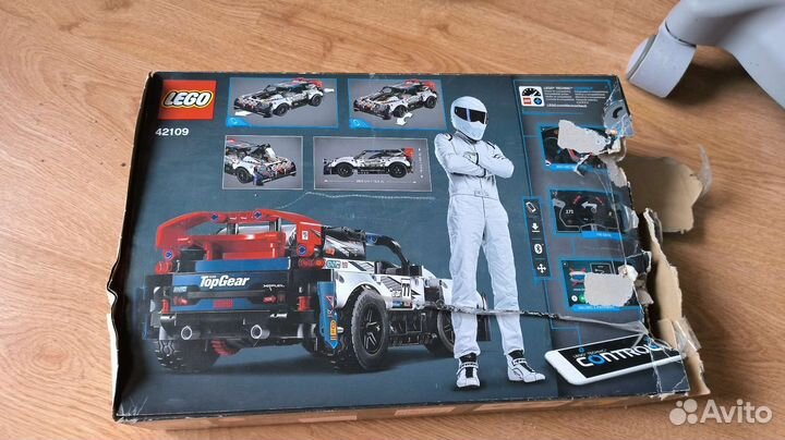 Lego Technic Top Gear детали и мотор