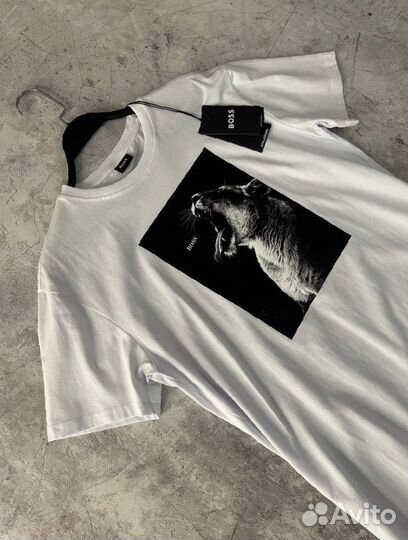 Футболка Hugo Boss пантера