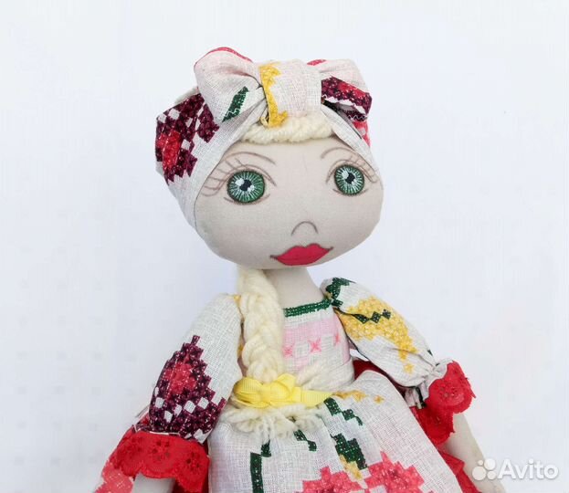 Кукла грелка на чайник ручной работы