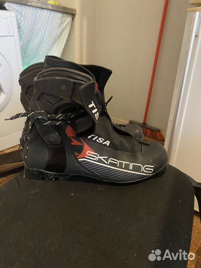 Лыжи беговые Tisa с ботинками Tisa