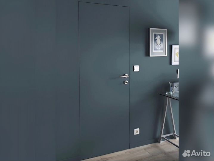 Двери межкомнатные скрытого монтажа invisible