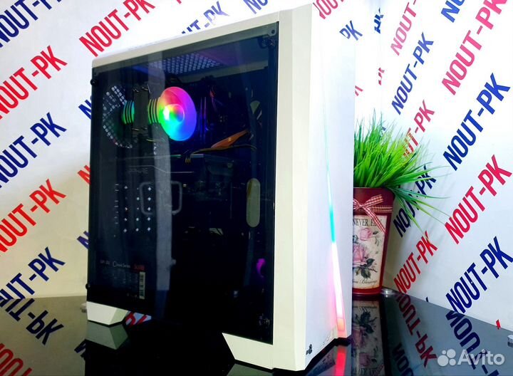 Игровой пк i7 4770/16г/8гб видеокарта rx570 /A78