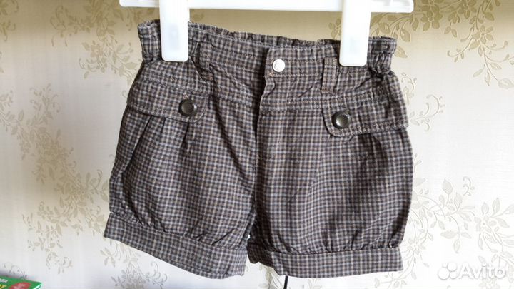 Жилет меховой с шортами 104-106 см