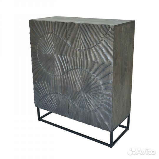 Комод деревянный серый для дома