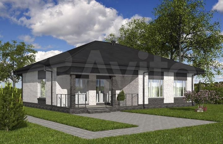 Дом 99 м² на участке 20 сот.