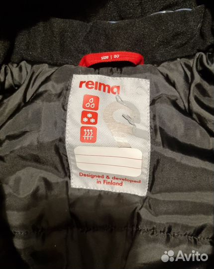 Зимний комбинезон reima 80, 3 снежинки