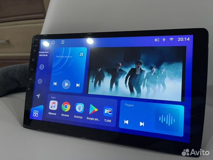 Магнитола андроид Dogma D2 3/32 на любое авто