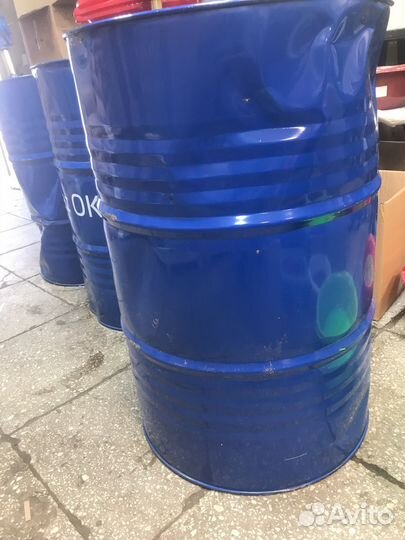 Бочки металлические 200 л с крышкой пустые