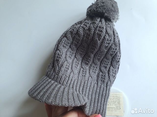 Il trenino новая Шапка двойная 100 шерсть р 1