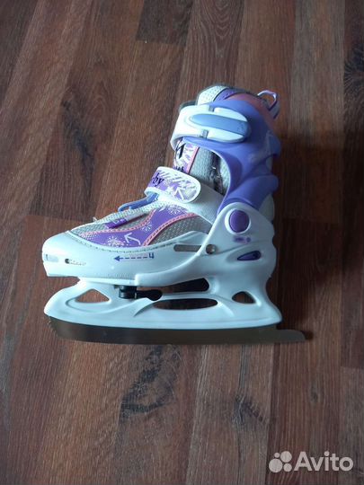 Коньки детские раздвижные р. 26-29