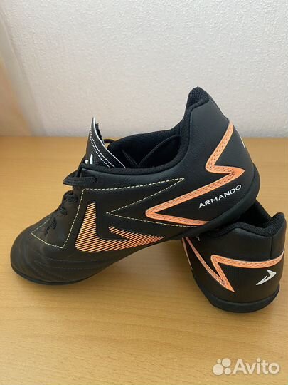 Футбольные бутсы demix для мальчика 37 размер