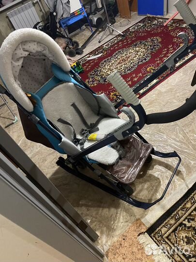 Санки коляска ника 7 3