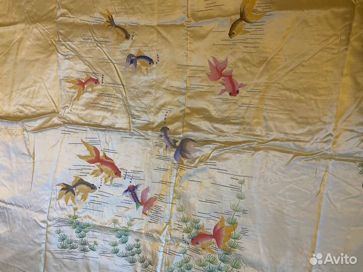 Китайское атласное покрывало 165*214