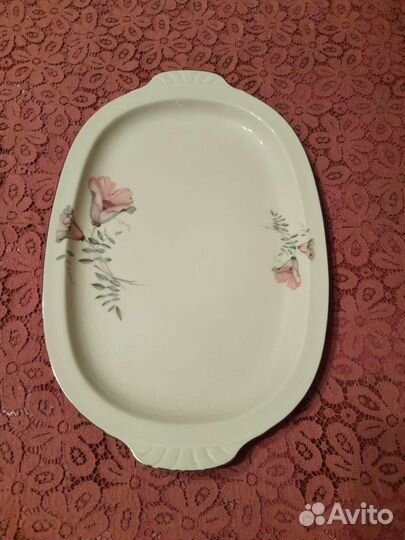 Фарфоровые блюда сервировочные
