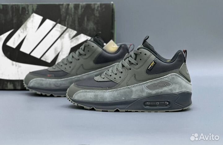 Мужские зимние кроссовки Nike air max 90