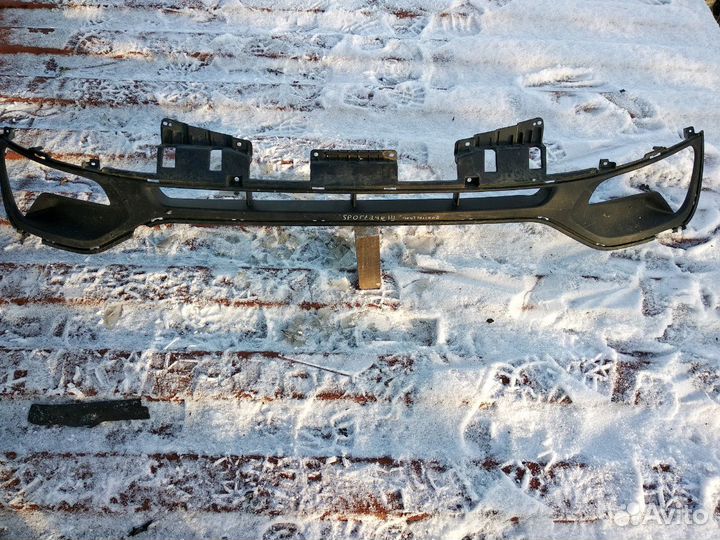 Решетка переднего бампера Kia Sportage 3