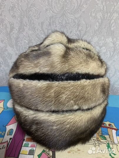 Шапка норковая женская