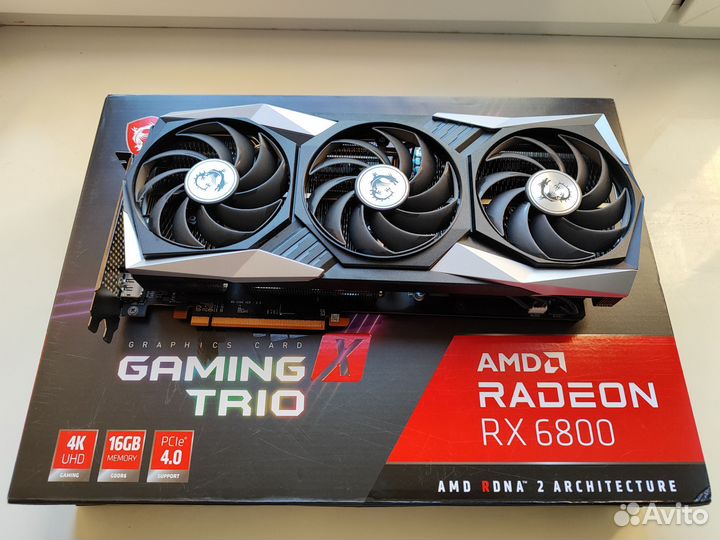 Видеокарта MSI Radeon RX 6800 16Gb