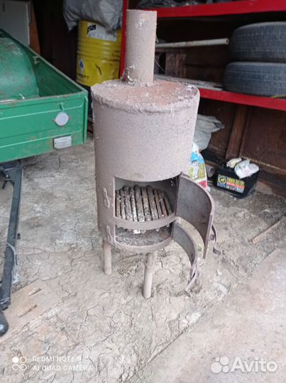 Печь буржуйка стальная