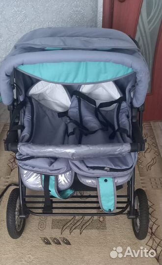 Коляска для двойни