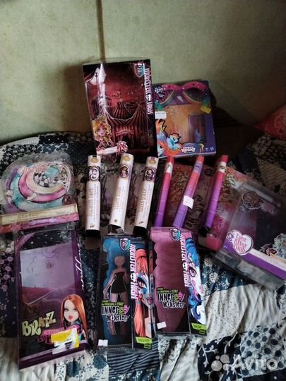 Monster high ever after Bratz коробки от куклы