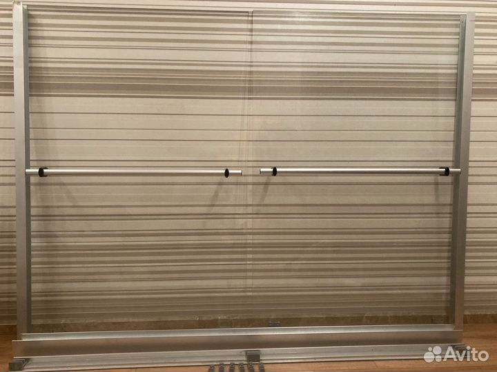 Шторы для ванной стеклянные