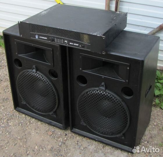 Колонки Frank Audio 1100W 2шт D12