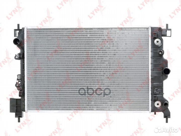 Радиатор охлаждения паяный AT chevrolet Aveo 1