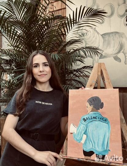 Картина «Девушка»