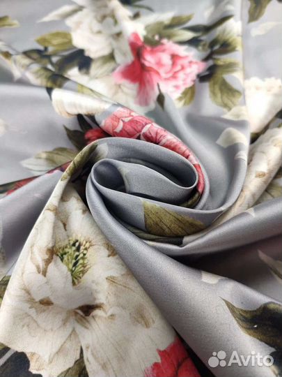Ткань искусственный шелк Армани