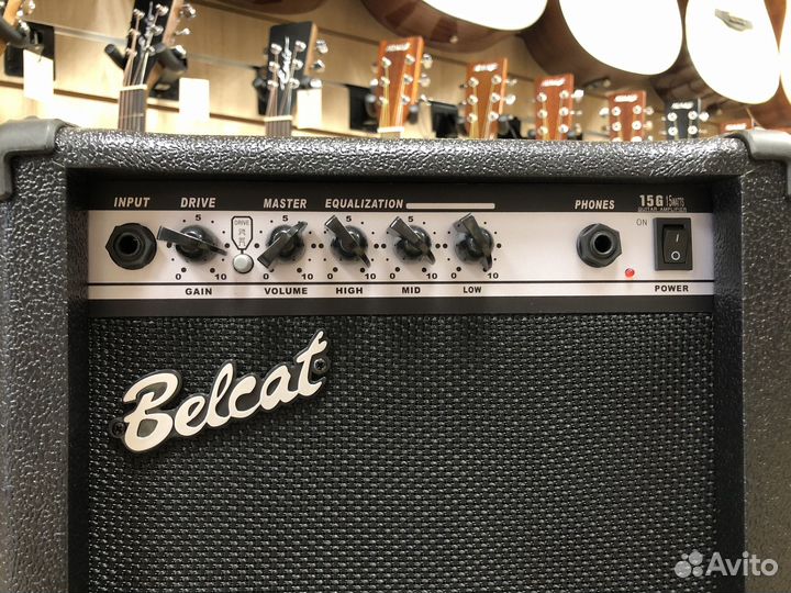 Гитарный комбоусилитель, Belcat 15G, 15Вт