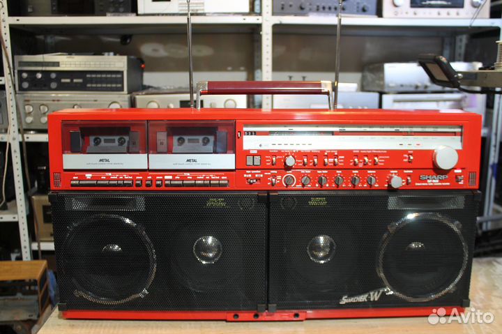 Магнитола Sharp GF 909 RED