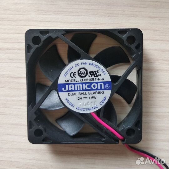 Кулер процеccорный новый jamicon 12 и 24 В
