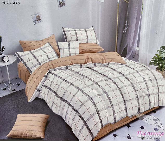 Постельное белье Сатин, Перкаль евро