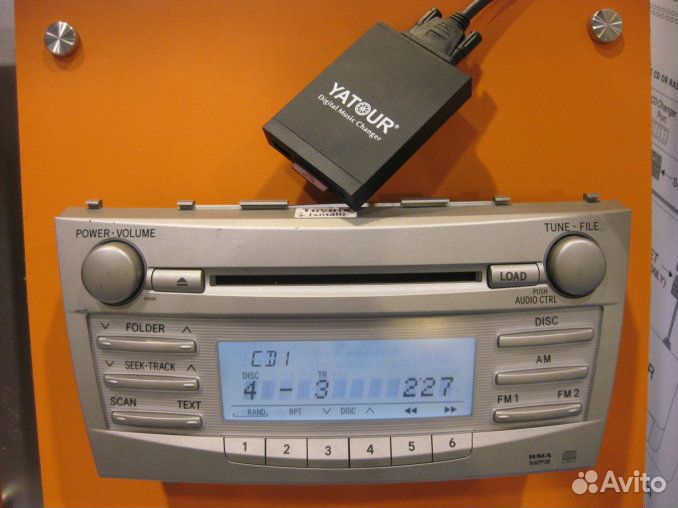 Новый MP3 USB адаптер Yarour Toyota Camry 40 06-11