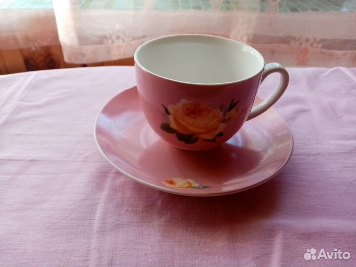 Подарочный набор - чашка с блюдцем