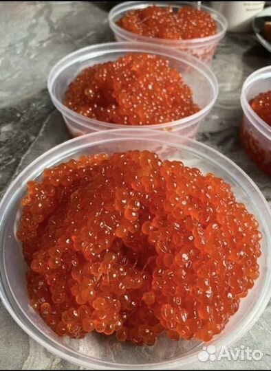 Красная икра охдажденная