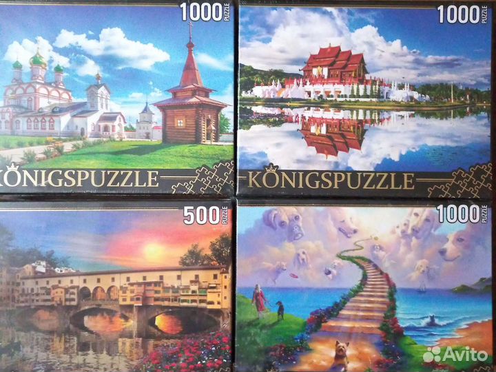Новые пазлы 500 1000