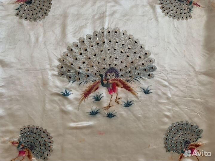 Вышивка шелком по шелку. Китай. Сучжоу. 1946 г