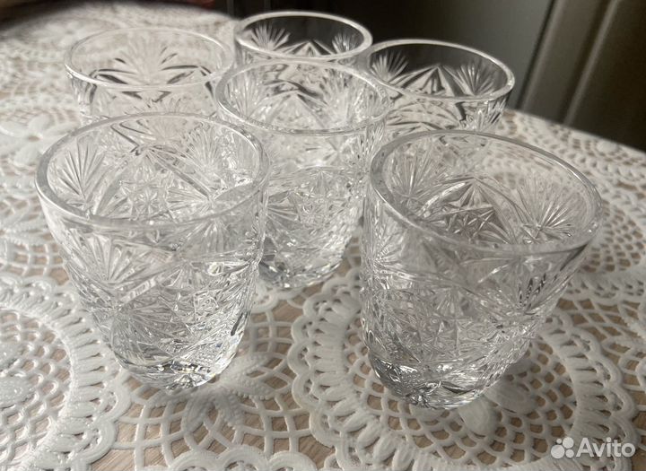 Хрустальные стопки