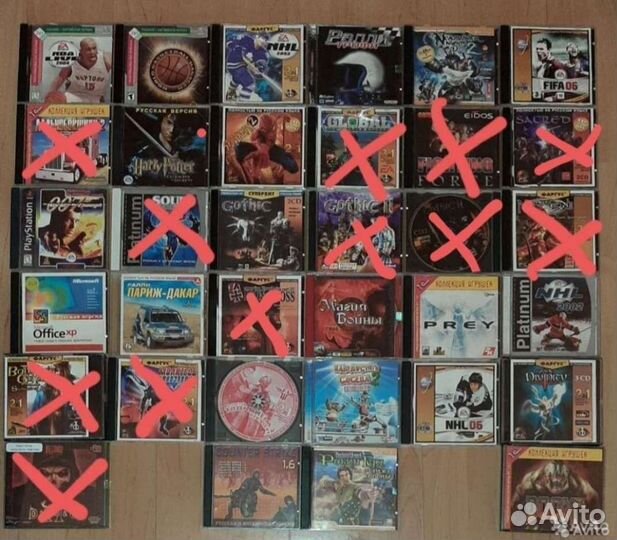 CD диски с программами и играми