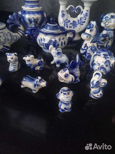 Фигурки гжель оригинал