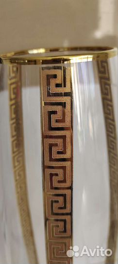 Стеклянная ваза в стиле Гуччи